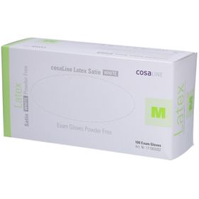 cosaLine® Gants d'examen M latex non poudrés