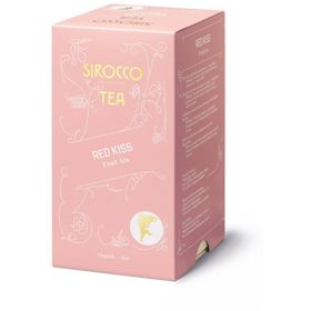 SIROCCO Rode kus theezakjes