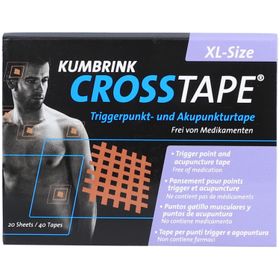 CROSSTAPE Acupunctuurpleisters XL