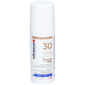 ULTRASUN Anti-Ageing Tinted Face Cream Honey SPF 30