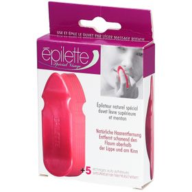Epilette Épilateur Naturel Visage Lèvre Supérieure et Menton
