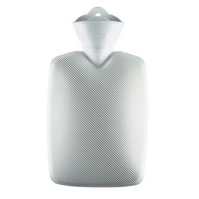 EMOSAN Warmwaterkruik met Halve Lamel Wit