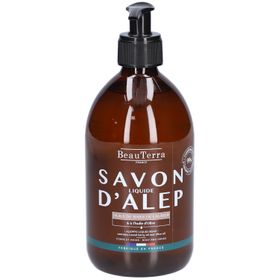 BeauTerra Savon Liquide d'Alep - Huile de Baies de Laurier