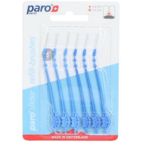 paro® SLIDER Interdentale rager navulling maat S 2,5 mm