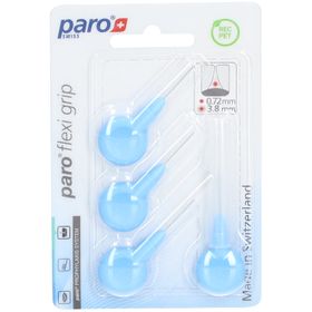 paro® Flexi Grip Tandenborstels 3,8 mm Lichtblauw