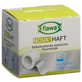 flawa® NOVA haft Bande de fixation élastique auto-adhésive 4 cm x 4 m