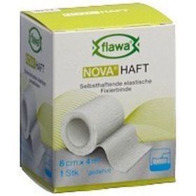 flawa® NOVA haft Bande de fixation élastique auto-adhésive 6 cm x 4 m