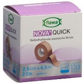 flawa® NOVA® QUICK Bande déchirable adhésive 2,5 cm x 4,5 m