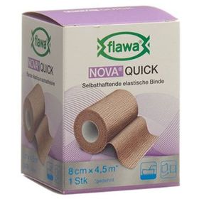 flawa® NOVA® QUICK Bande déchirable ashésive 8 cm x 4 m