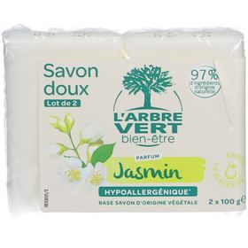 L'ARBRE VERT Ecologische zeep met organische jasmijnextracten