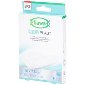 flawa® Fleece Plast Zachte, hypoallergene pleister 10 x 7,5 cm