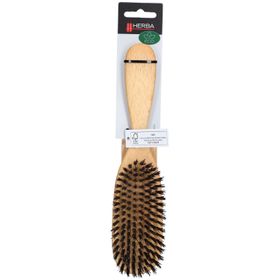 HERBA Brosse à cheveux poils de sanglier ovale hêtre FSC