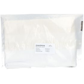 Elsa® Kussensloop van wit katoen 30x40 cm, met de hand genaaid & slijtvast