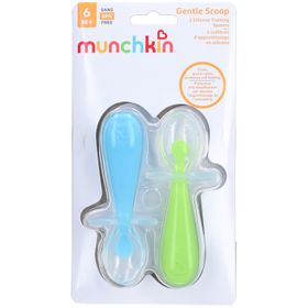 MUNCHKIN Gentle Scoop Cuilleres d’apprentissage | Bleu-Vert