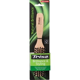 TRISA Natural Brillance Medium haarborstel