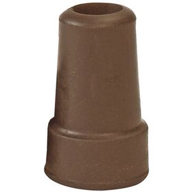 OSSENBERG embout pour cannes métalliques 16 mm brun