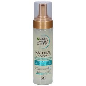 Garnier Mousse autobronzante, autobronzant traitant pour un bronzage naturel et sans taches