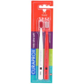 CURAPROX Kids 2 brosses à dents ultra souples