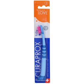 Curaprox Baby tandenborstel zacht turquoise