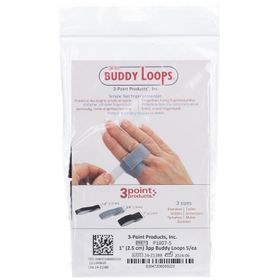 3PP® Buddy Loops - Vingerverband 1 (2,50 cm breed) Zwart