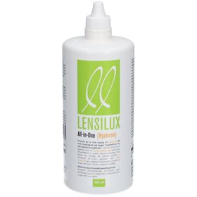 Lensilux All-in-One Hyaluron - Multifunctionele verzorgingsvloeistof voor zachte contactlenzen