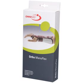 Omnimed Ortho ManuFlex – Verstelbare anatomische polsspalk - Maat M 16,5 - 18,5 cm - Rechts