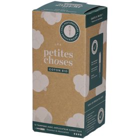 LES PETITES CHOSES Tampons van biologisch katoen met Super Plus-applicator
