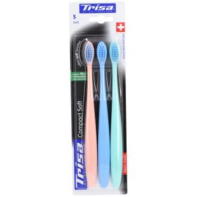 Trisa Compact Soft Trio Tandenborstel