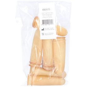 SANOR Latex vingerhoedje maat 4 licht gepoederd