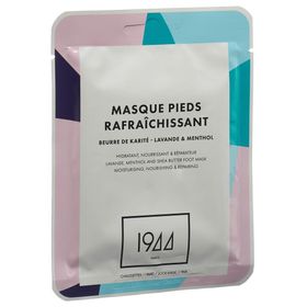 1944 Paris Masque rafraîchissant pour les pieds Karité Lavande Menthol
