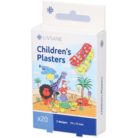 Livsane Kinderpleisters 19x72 mm