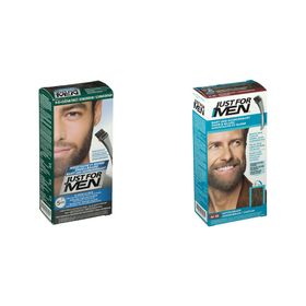 JUST FOR MEN Pflege-Brush-In-Color-Gel bruin zwart + medium zwart