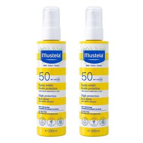 Mustela Zonnespray Hoge Bescherming SPF50
