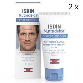 ISDIN Nutradeica Seborroïsche Huid Gel-crème voor Gelaat