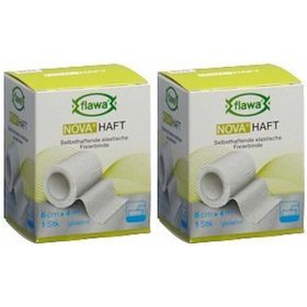 flawa® NOVA haft Bande de fixation élastique auto-adhésive 6 cm x 4 m