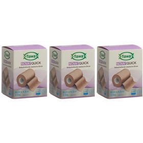flawa® NOVA® QUICK Bande déchirable ashésive 8 cm x 4 m