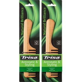 TRISA Natural Brillance haarkam