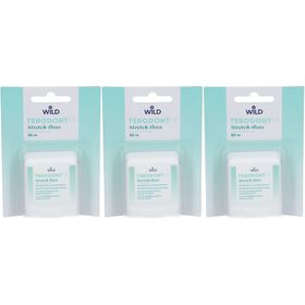 TEBODONT-F Stretch Zahnfaden 50m x3
