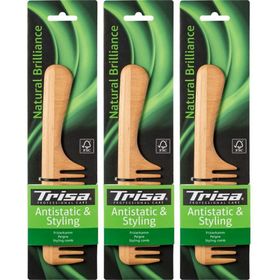 TRISA Natural Brillance haarkam