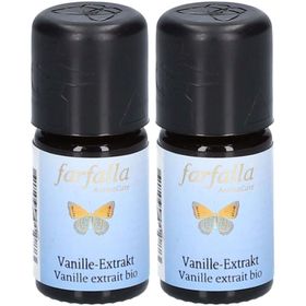 FARFALLA Extrait de vanille bio Huile essentielle