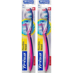 TRISA Harde tandenborstel met flexibele kop
