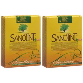 SANOTINT Sensitive Hair Dye 74 couleur châtain clair