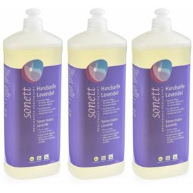 SONETT Vloeibare hand-, gezichts- & lichaamszeep met lavendel