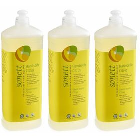 SONETT Citrus vloeibare hand-, gezichts- & lichaamszeep