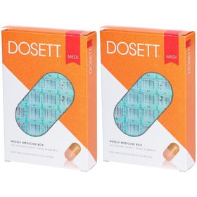 Dosett® Middelgrote pillendoos voor een week, Frans (7 x 4)