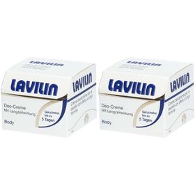 LAVILIN body deodorant cream Ds 14 g Doublepack
