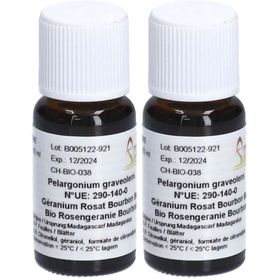 Huile essentielle Aromasan Rose Géranium Bourbon