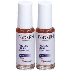 PODERM Sport Sérum Ongles Fortifiant Réparat 8 ml Doublepack