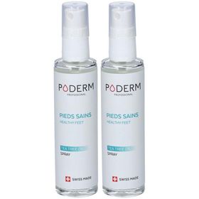 PODERM Spray Pieds Purifiant 50 ml Doublepack