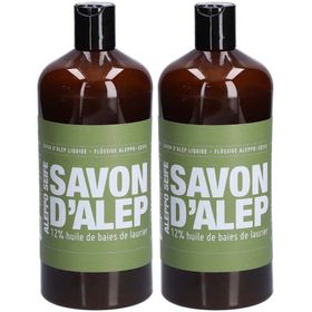 BIONATURIS ALEPPO Seife flüssig Fl 1000 ml Doublepack